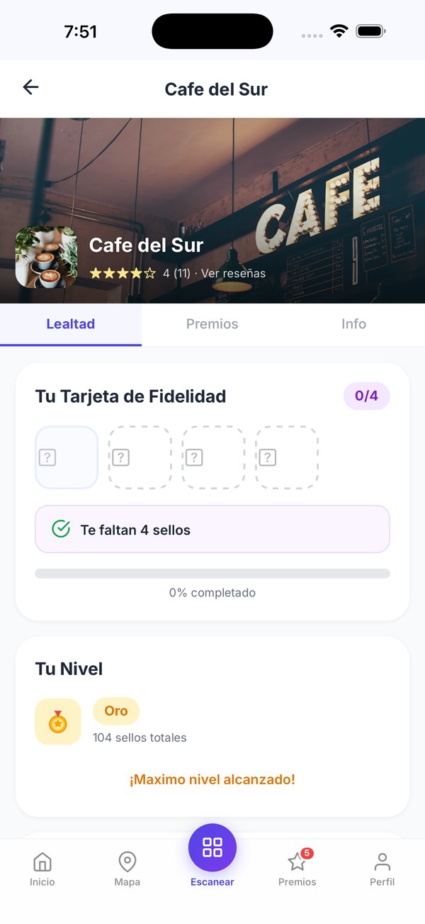 App de Shay: tu nivel