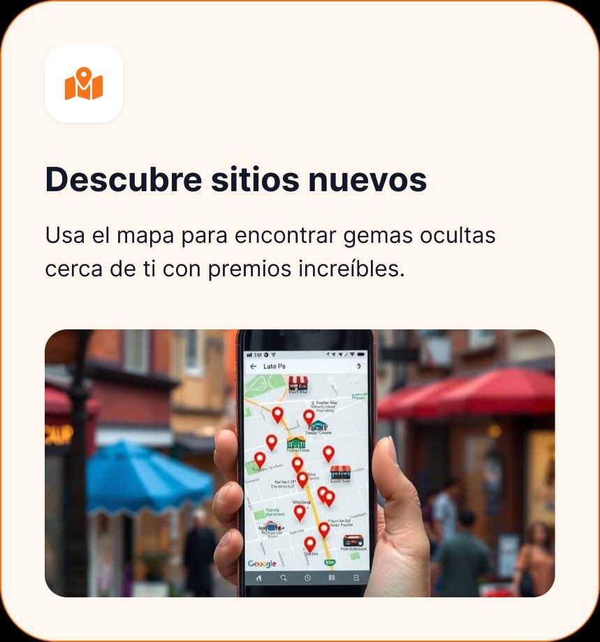 Descubre sitios nuevos